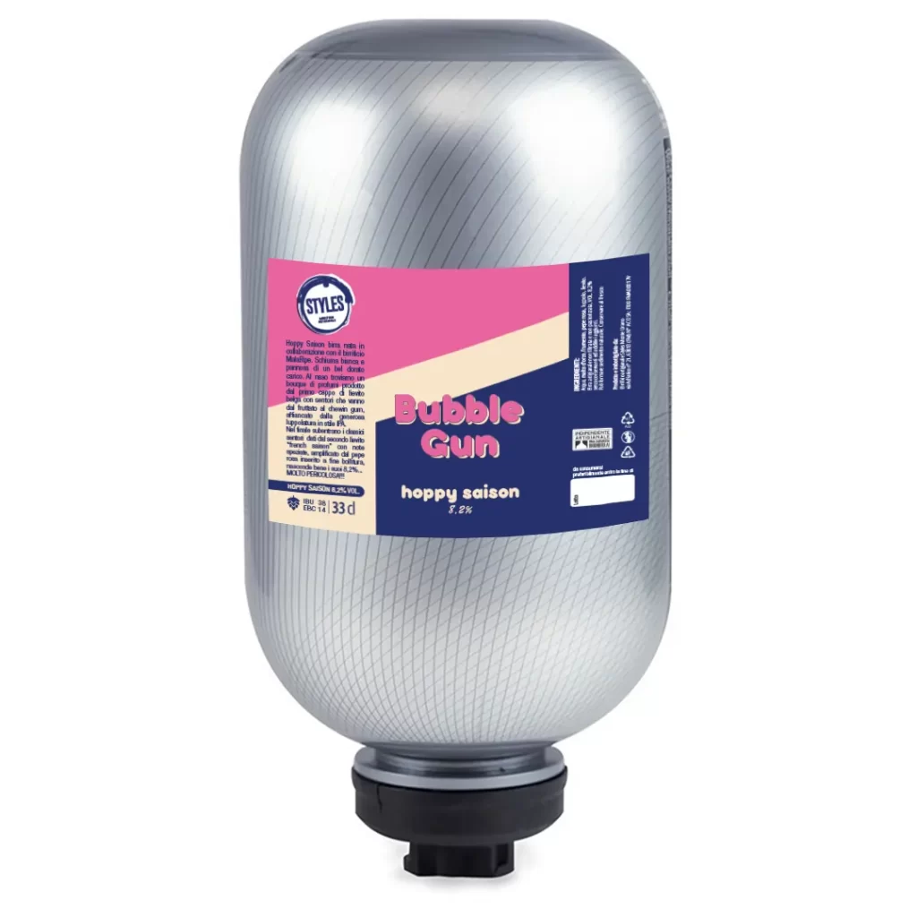 keg hoppy saison bubble gun birrificio artigianale styles