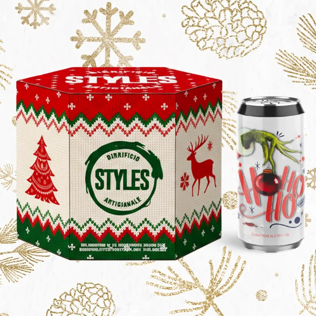 scatola 7 lattine no grinch birrificio artigianale styles